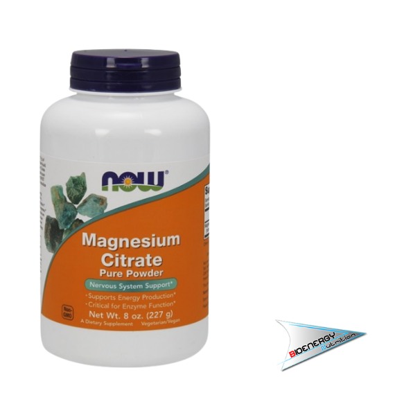Now - MAGNESIUM CITRATE POWDER (Conf. 227 gr) - 
